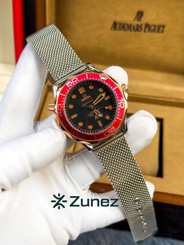 Omega Seamaster Diver 300M 007 Edition Black Red