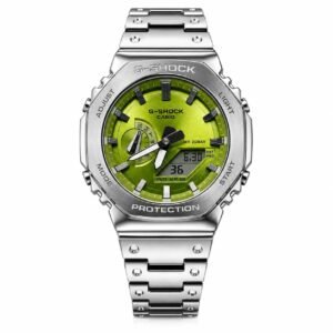 CASIO G-SHOCK DUAL TIMER CHAIN APPLE GREEN