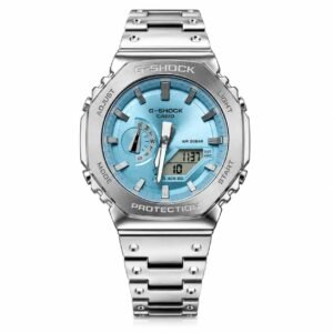 CASIO G-SHOCK DUAL TIMER CHAIN ICE BLUE