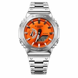 CASIO G-SHOCK DUAL TIMER CHAIN ORANGE