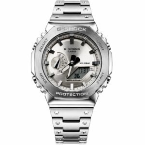 CASIO G-SHOCK DUAL TIMER CHAIN WHITE