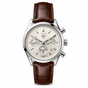CARRERA HEUER CHRONO SILVER WHITE 42 MM