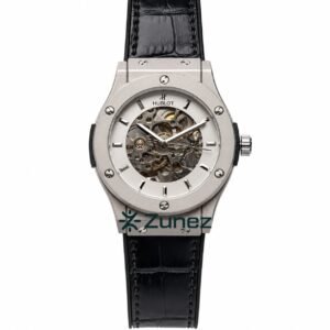 HUBLOT CLASSIC FUSION SKELETON AUTOMATIC WHITE DIAL