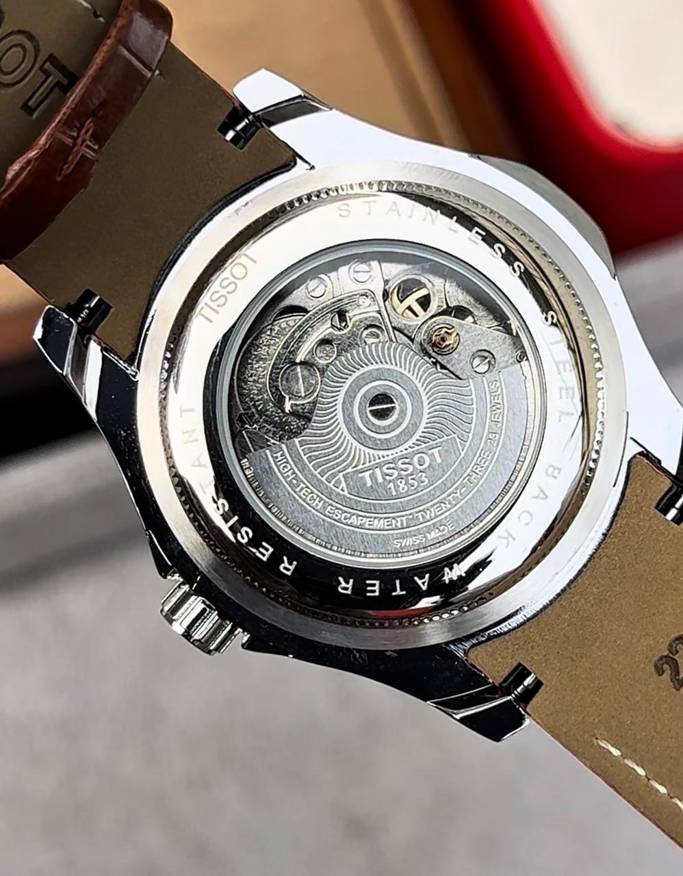 TISSOT OPEN-HEART MOONPHASE AUTOMATIC WHITE - Image 5