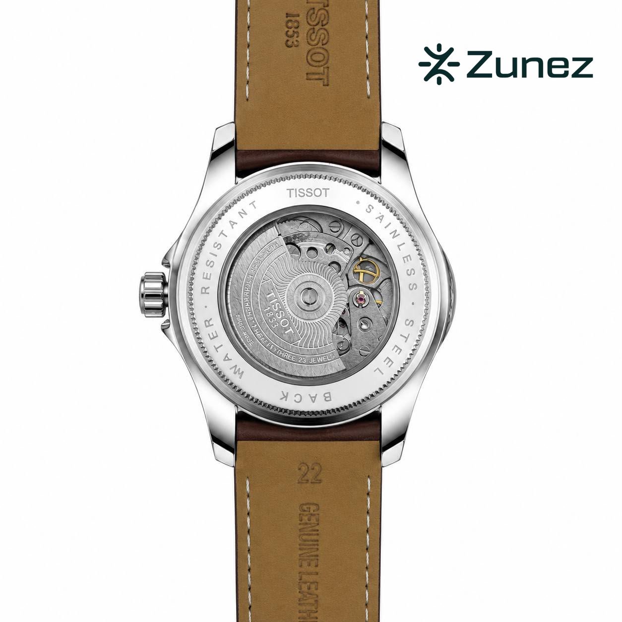 TISSOT OPEN-HEART MOONPHASE AUTOMATIC WHITE - Image 7