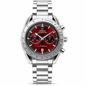 OMEGA SPEEDMASTER DARKSIDE OF THE MOON CHAIN RED